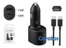 camaras y audio - CARGADOR SAMSUNG PARA VEHICULO 45W/15W 2