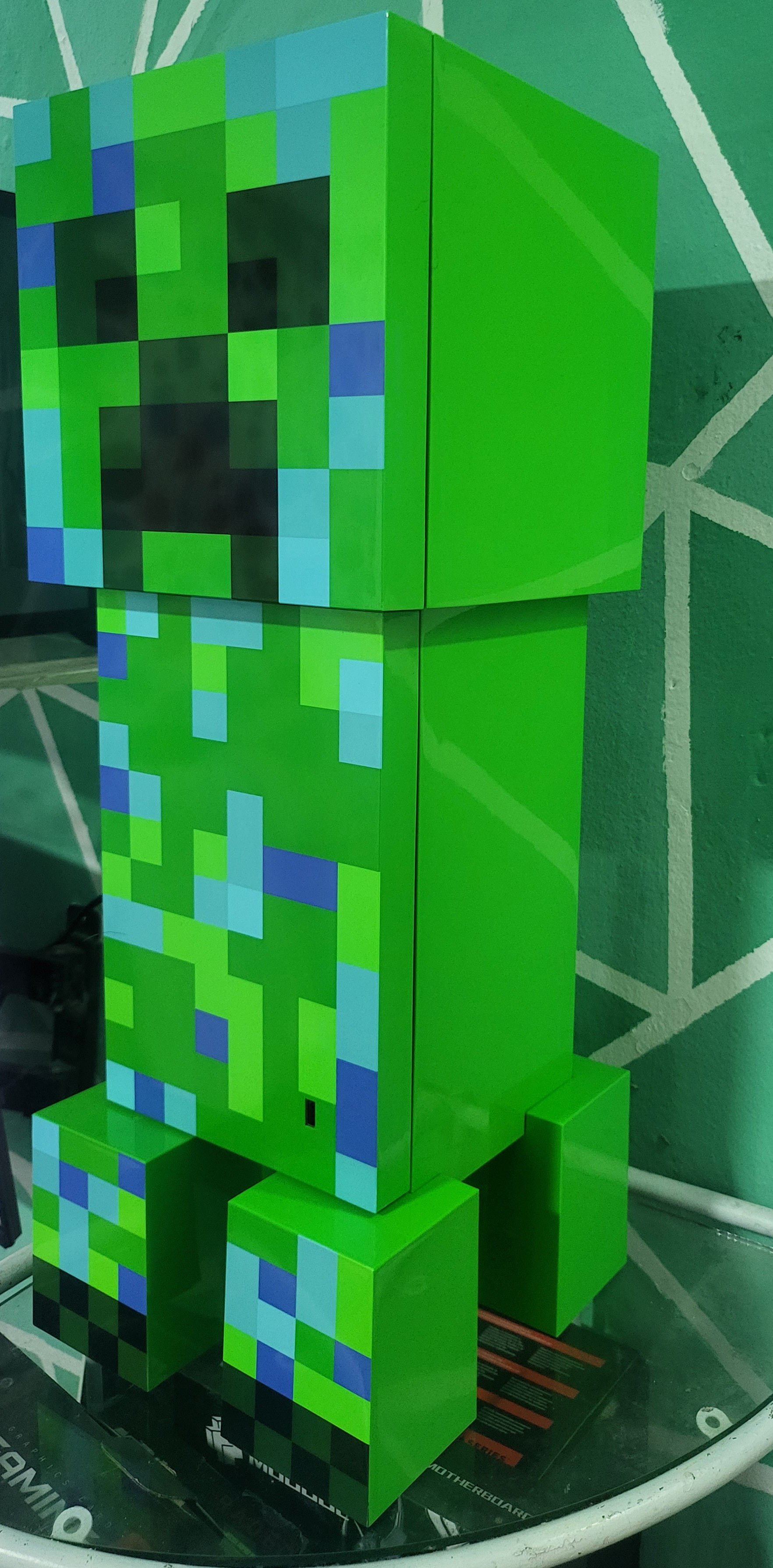 hobby y coleccion - mini nevera refrigerador  minecraft  2