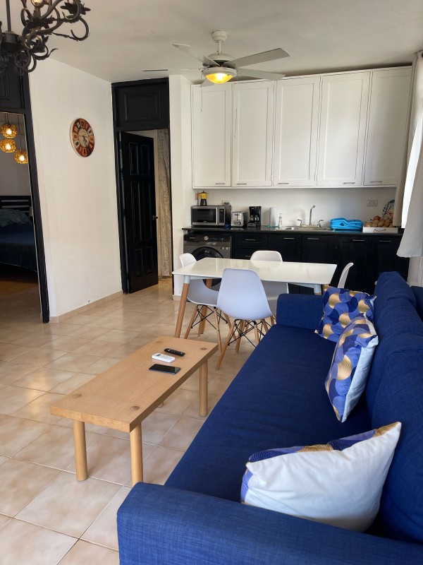 apartamentos - Apartamento amueblado súper cómodo de 1 dormitorio en un residencial privado  1