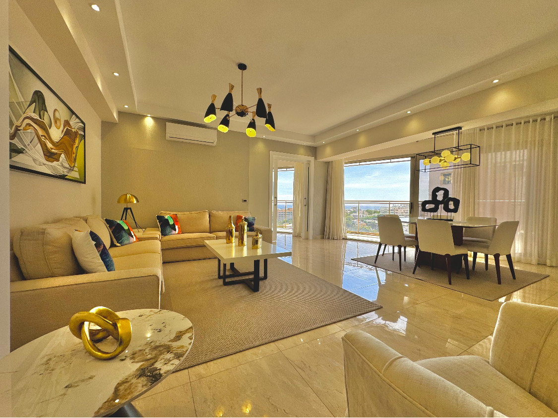 apartamentos - hermoso apartamento de lujos completamente amoblado en bella vista  3