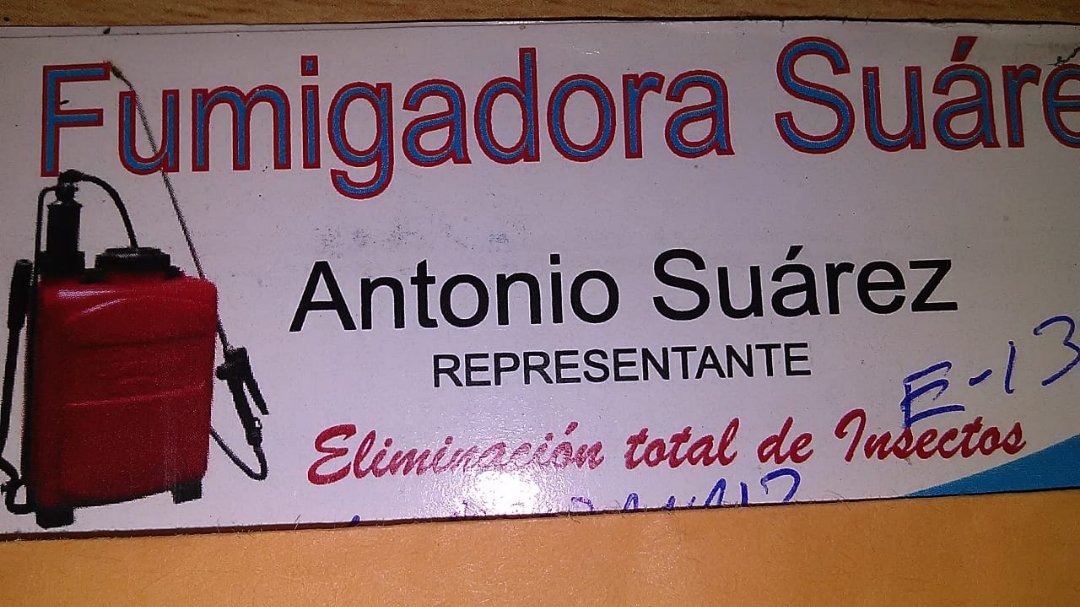 servicios profesionales - FUMIGADORA SUAREZ 0