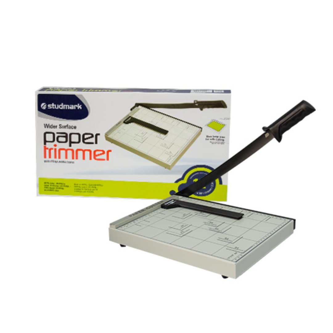 computadoras y laptops - GUILLOTINA STUDMARK CON BASE DE METAL 12X10 GUIA MAGNETICA PARA EL AJUSTAR 1