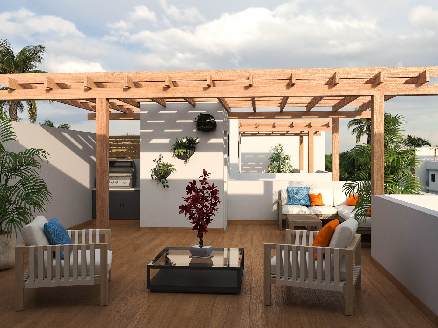 apartamentos - apartamentos Bávaro - Punta cana, 1er nivel con patio privado   9