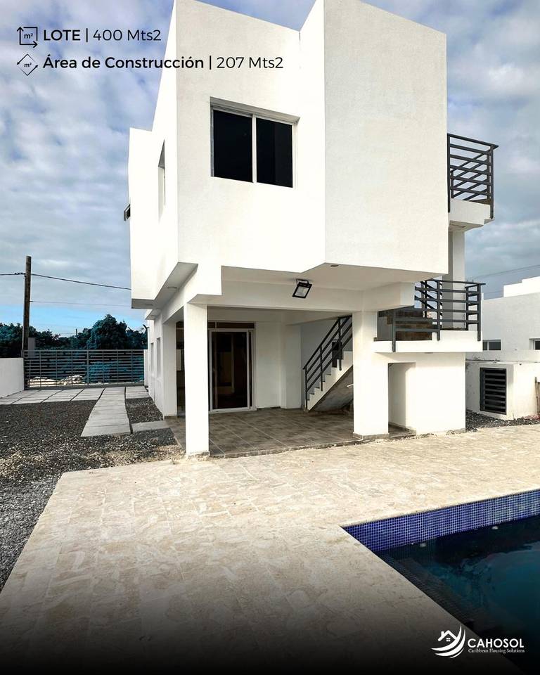 casas vacacionales y villas - Villa moderna  400m2 en Punta Cana  6