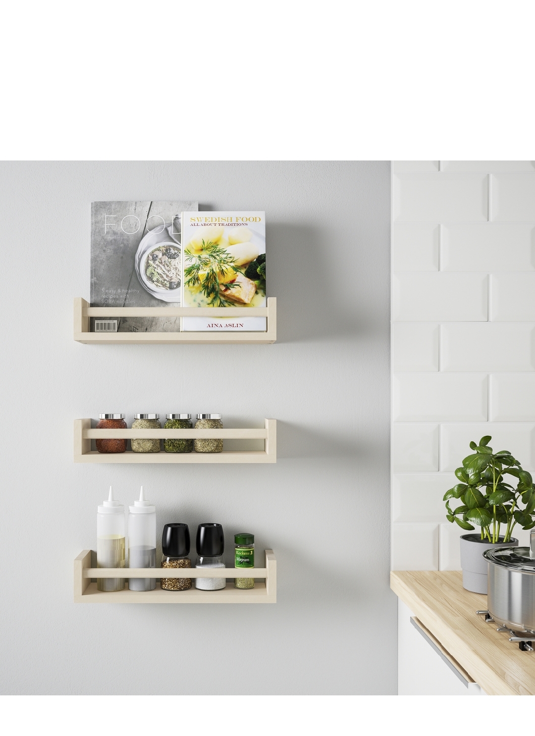 decoración y accesorios - Repisa para decoración o especiero de cocina  2