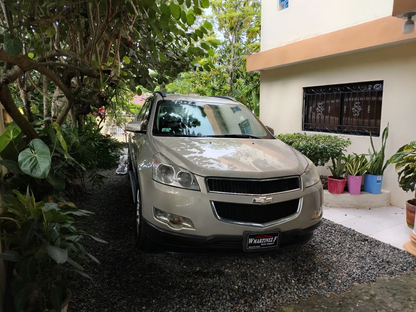 jeepetas y camionetas - Chevrolet Traverse 2102 De Oportunidad 4x4 AWD 3 filas de asientos en piel 0