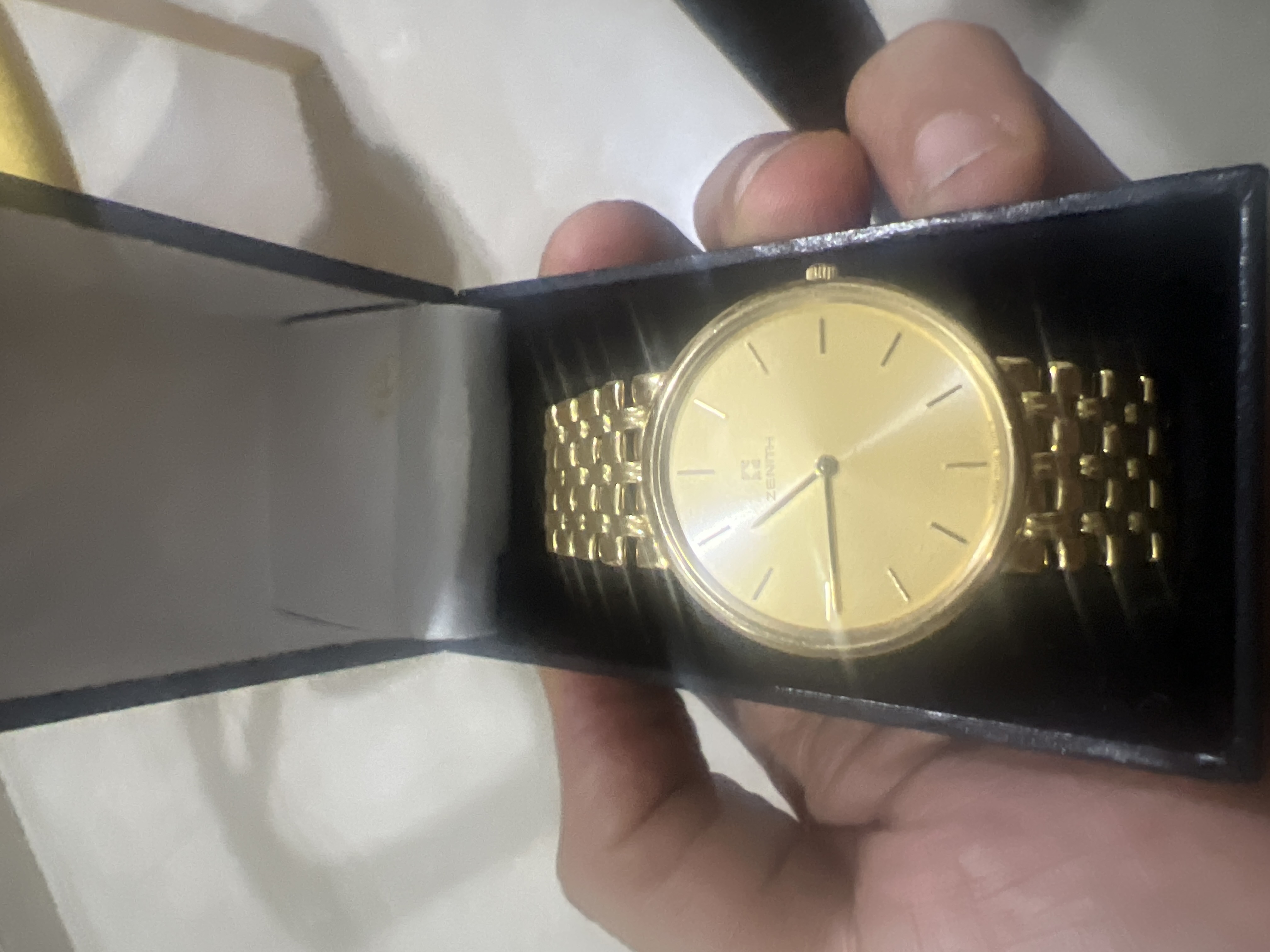 joyas, relojes y accesorios - RELOJ ORO 18k zenith de colección. Pieza rara. 0