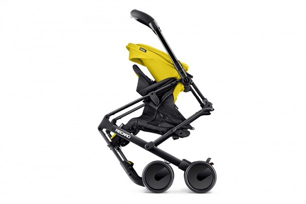 coches y sillas - Coche RECARO Easy life con capa de lluvia (GRIS) 6