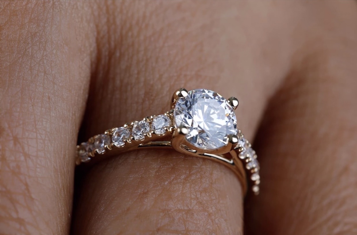 joyas, relojes y accesorios - Anillo de oro 18K con circonia 1