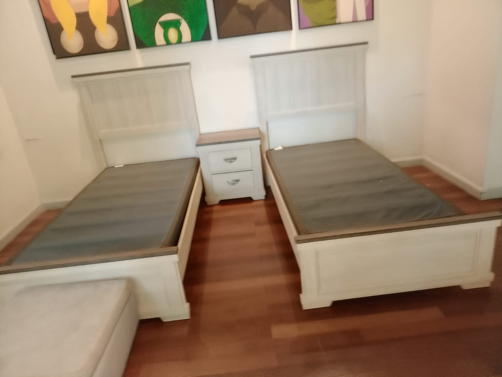 muebles y colchones - Juego de Habitación  Camas Twin 1