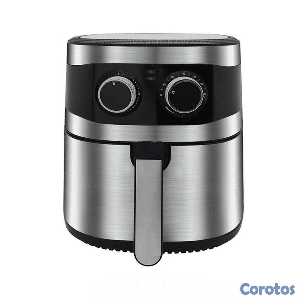electrodomesticos - Freidora de aire manual de 9 litros gran capacidad de acero inoxidable  1