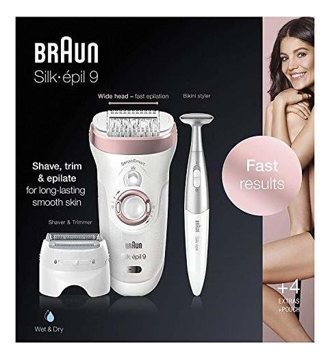 Salud y Equipamiento Médico - Depiladora Braun, Depilacion Para Mujeres, Serie 9-890   - 5