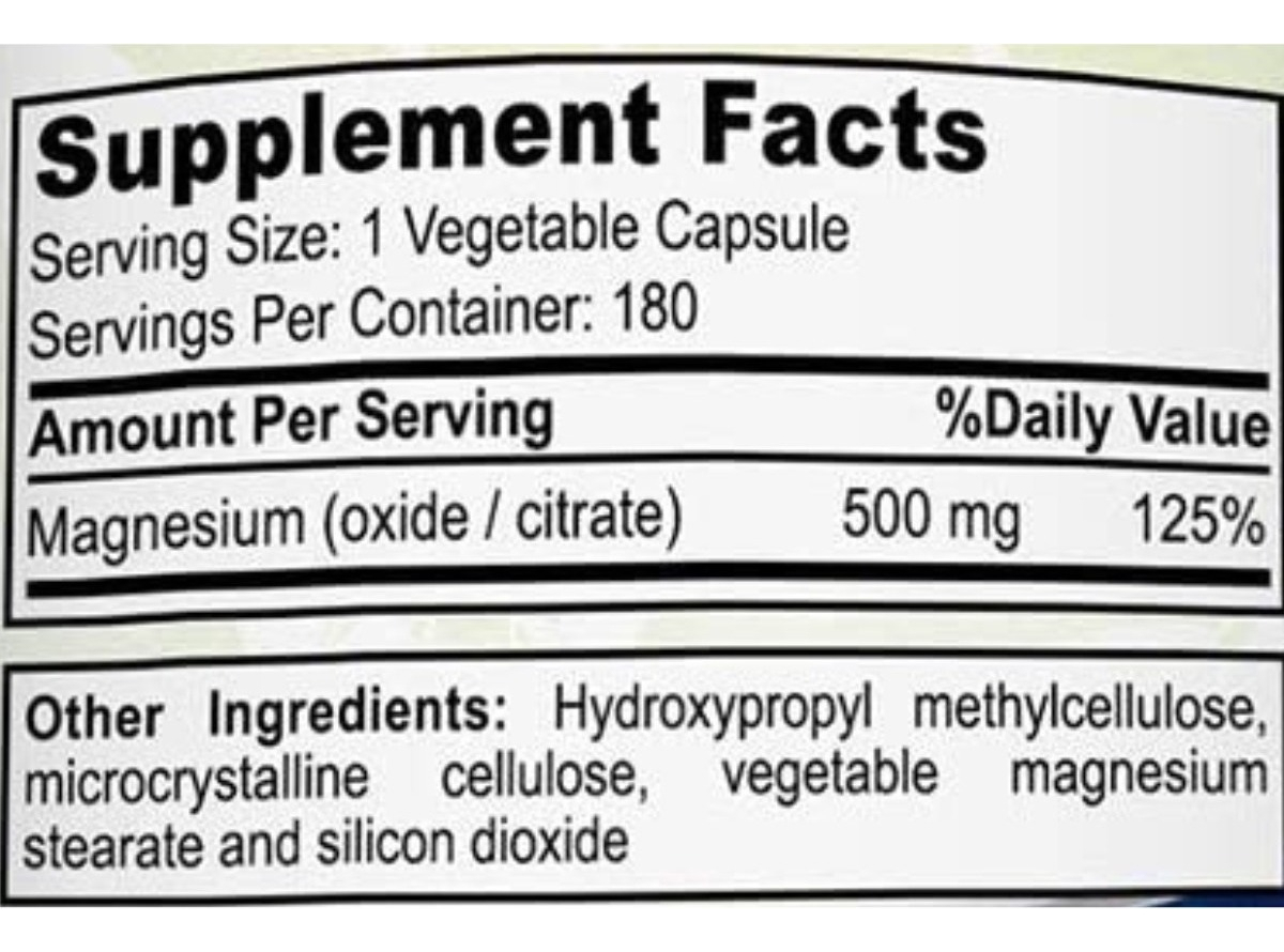 Salud y Equipamiento Médico - Magnesio 180cap Asquared Nutrition 1