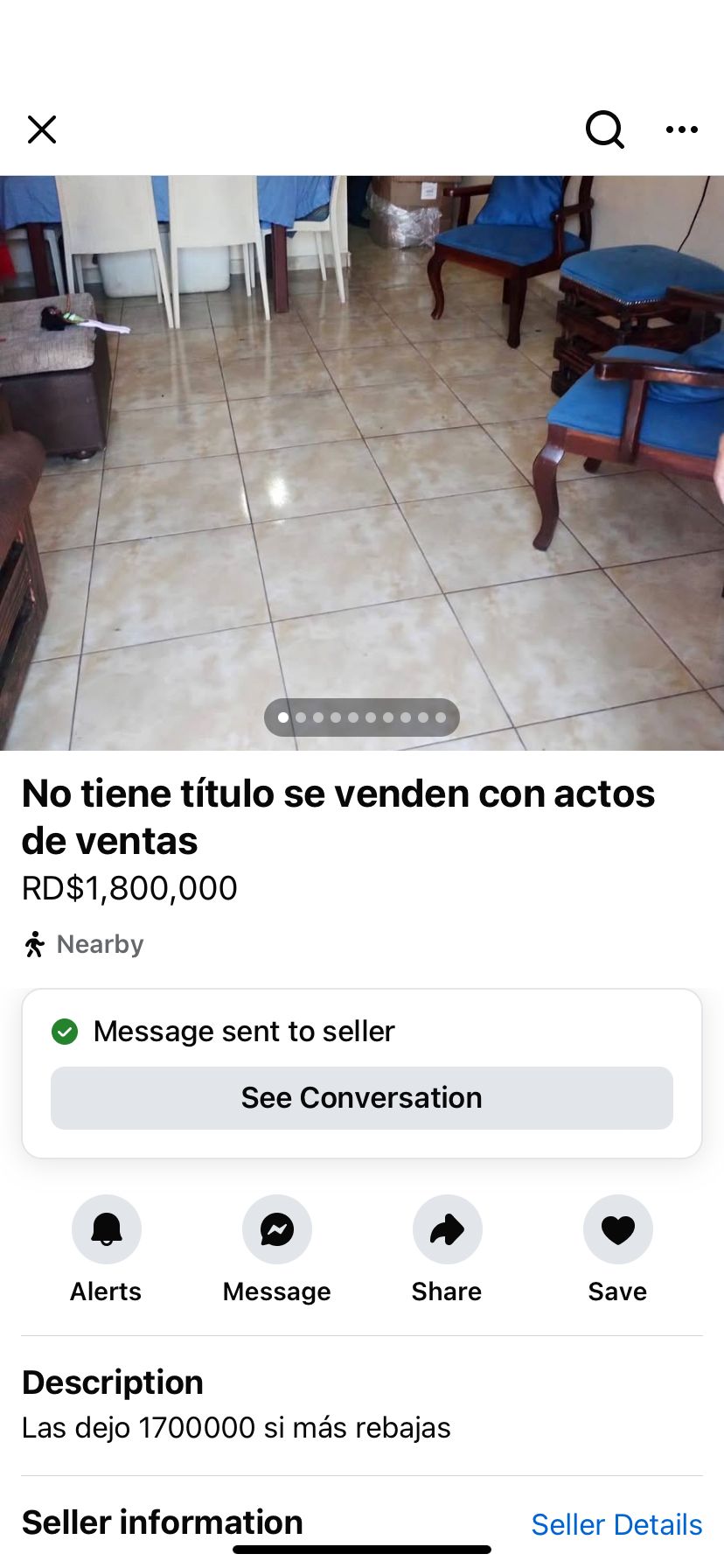 casas - No tiene título se venden con actos de ventas una  2