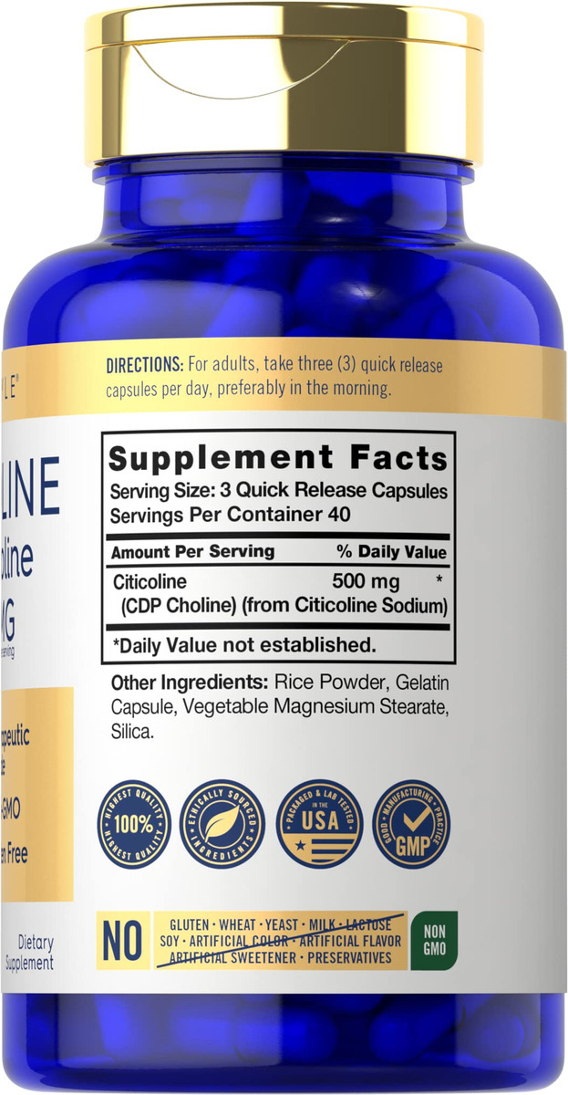 Salud y Equipamiento Médico - Suplementos De Citicolina De 500 Mg 2