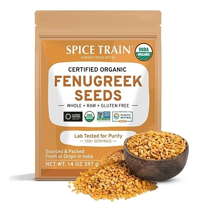 Salud y Equipamiento Médico - Fenogreco Orgánicas Spice Train - G A $3 - G A $357 0