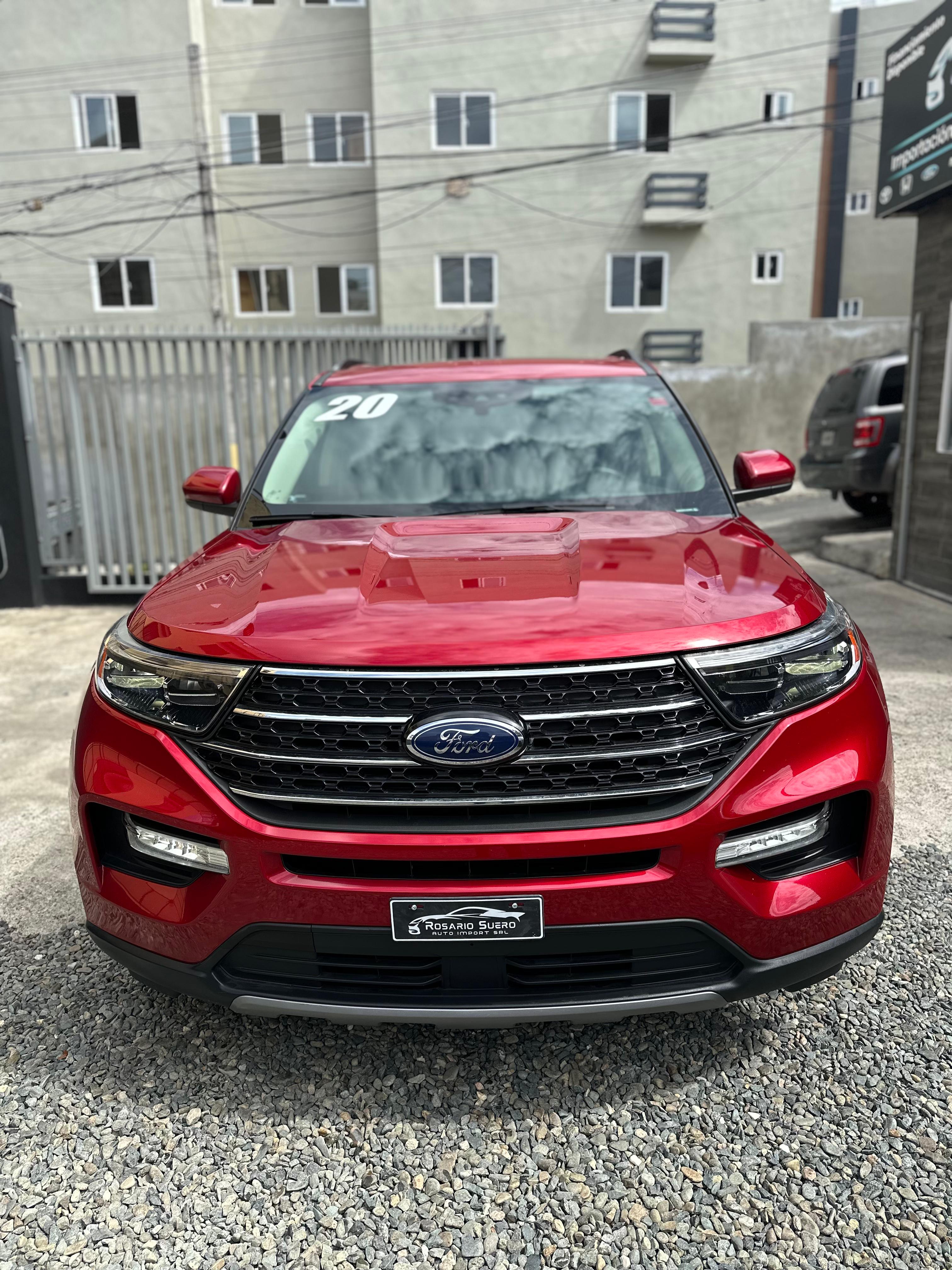 jeepetas y camionetas - Ford Explorer XLT 2020 techo panoramico  1
