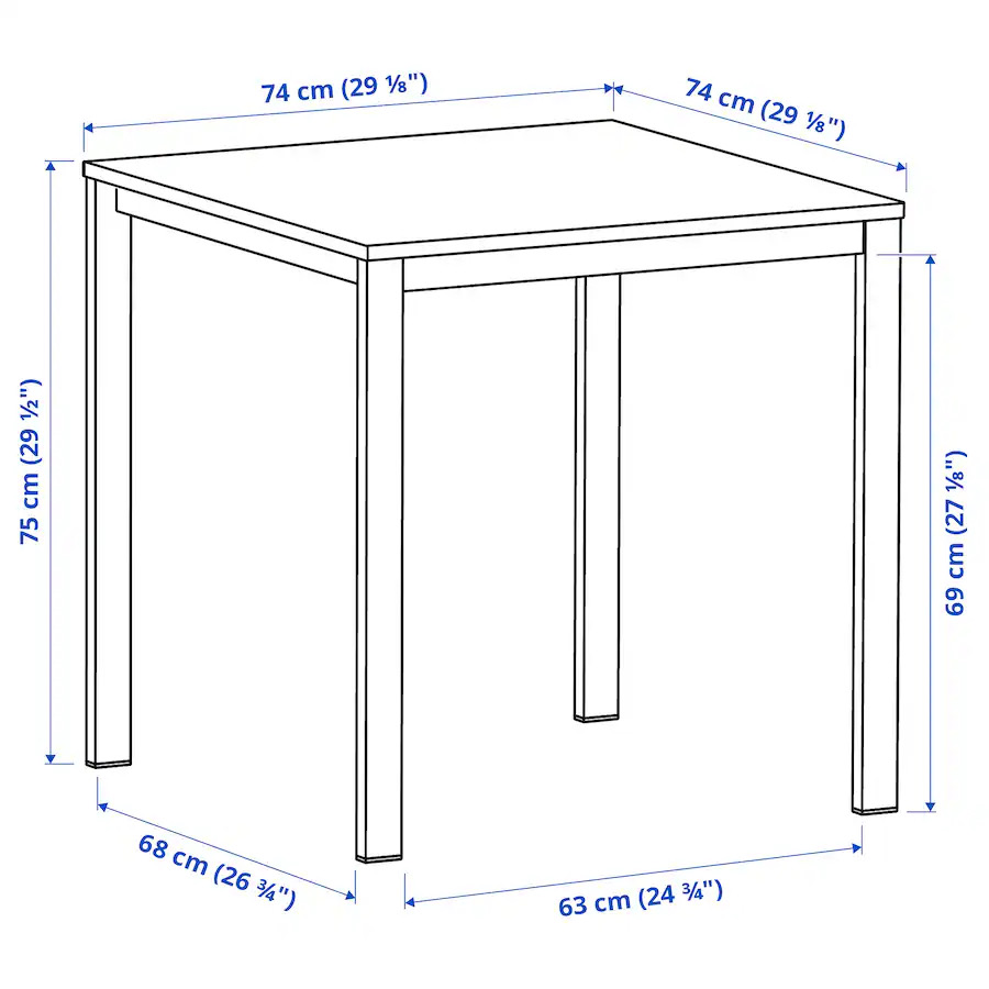 muebles y colchones - mesa de comedor 3
