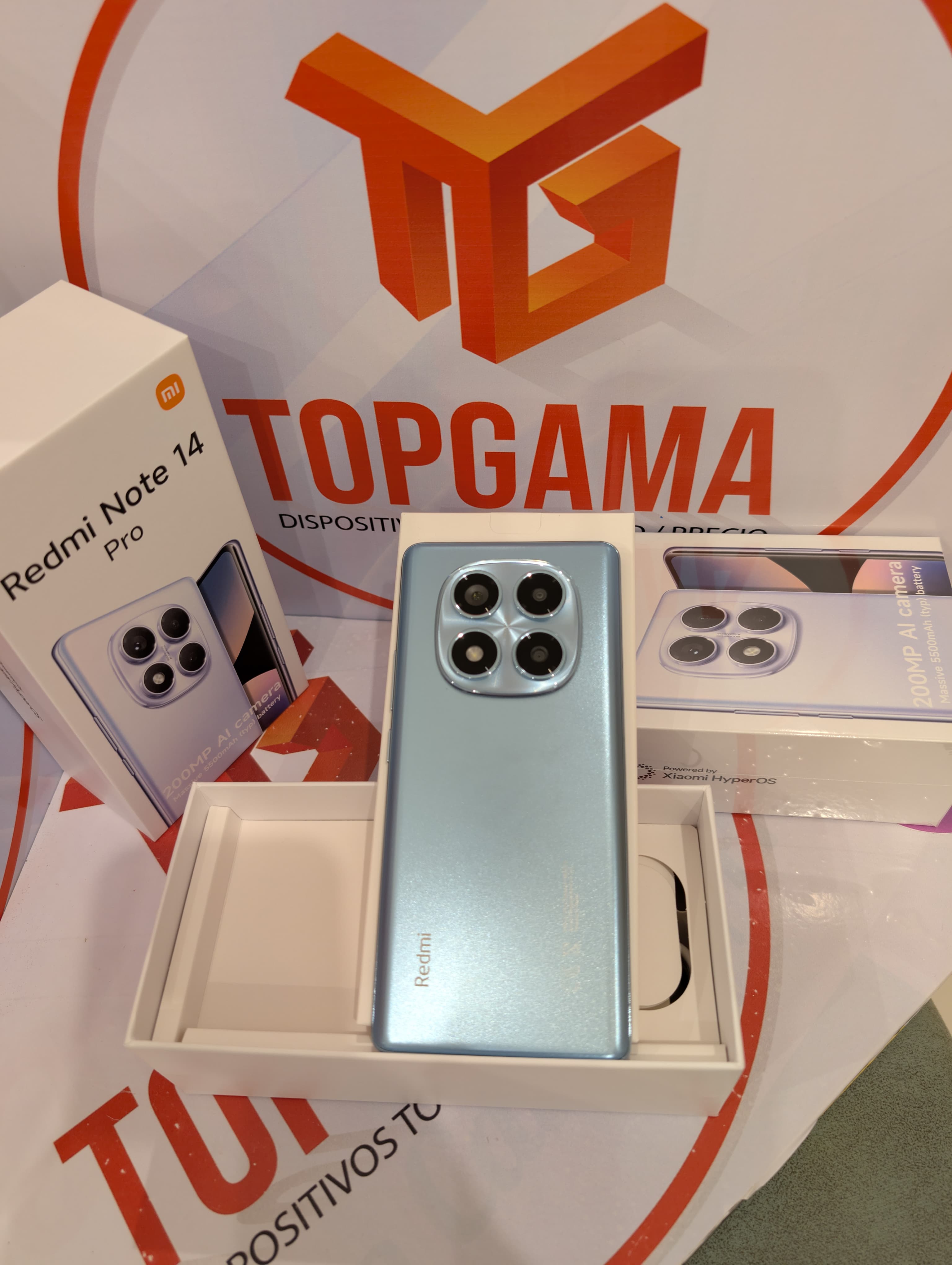 celulares y tabletas - REDMI NOTE 14 PRO 4G, 8GB RAM 256GB ROM 8