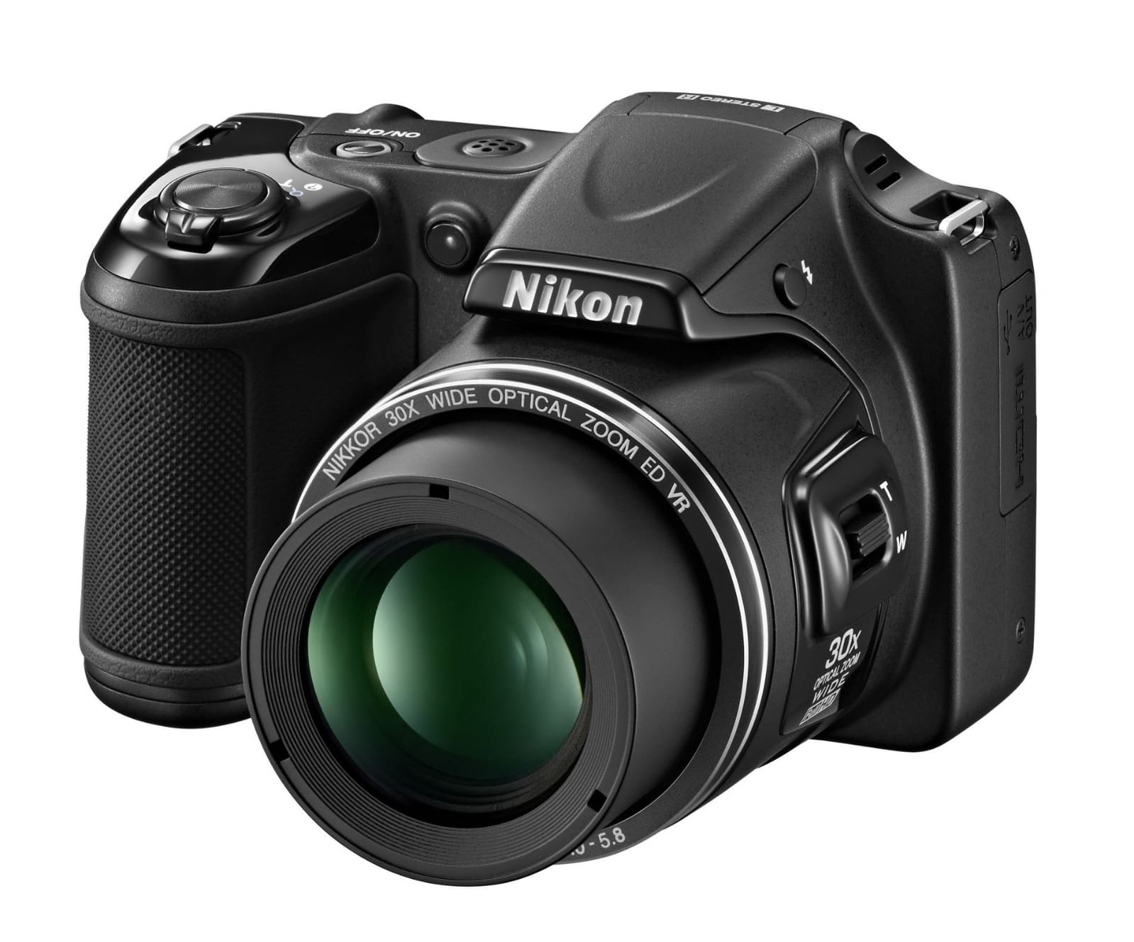 camaras y audio - Cámara Nikon Coolpix L820, Zoom 30x y Full HD 4