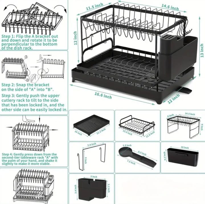 cocina - ESCURRIDOR DE PLATOS  1