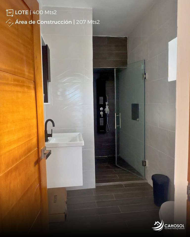 casas vacacionales y villas - Villa moderna  400m2 en Punta Cana  4