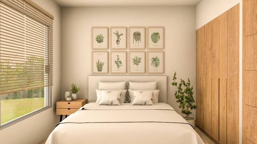 apartamentos - Proyecto en venta Punta Cana #24-1334 dos dormitorios, balcón, piscina, cancha. 4