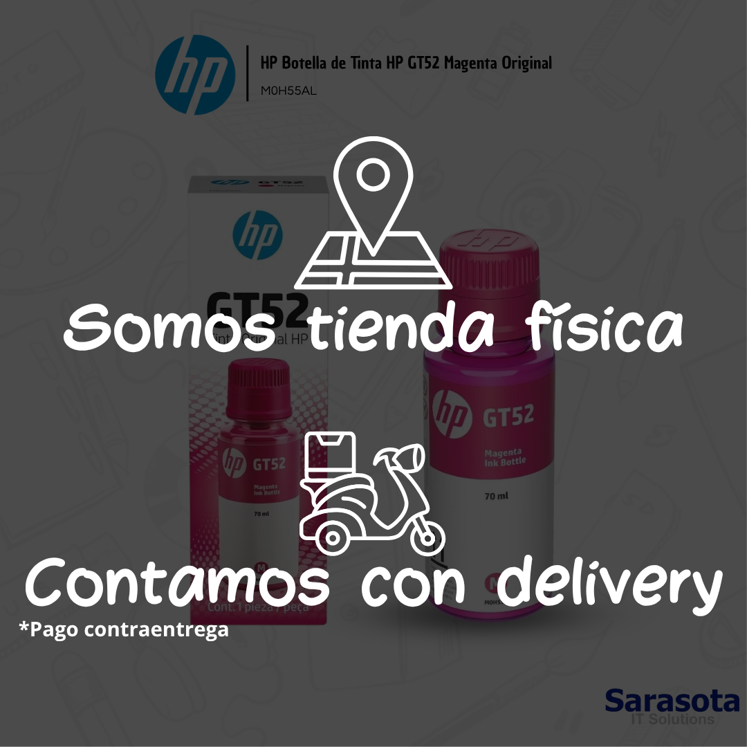 accesorios para electronica - HP Botella de Tinta HP GT52 Magenta Original 1