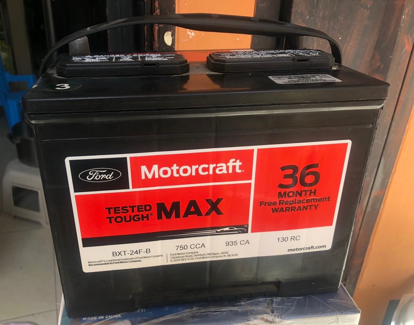 plantas e inversores - BATERÍA: MOTORCRAFT BXT-24 FB AUTO 1