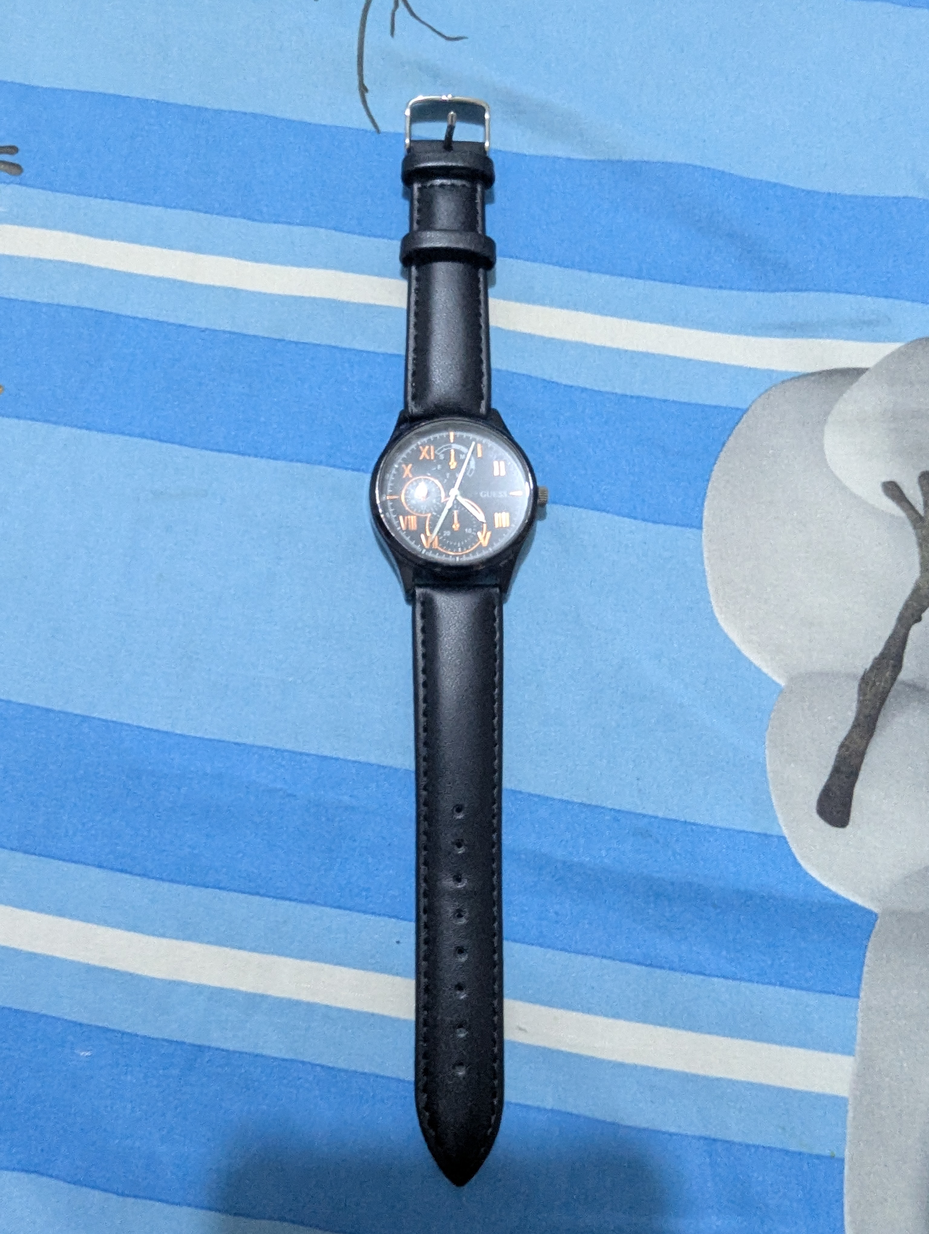 joyas, relojes y accesorios - RELOJ GUESS ORIGINAL CAJA 38MM ELEGANTE  1