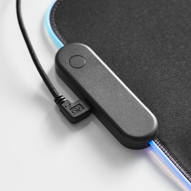 accesorios para electronica - Mousepad Gaming RGB de escritorio para Teclado y Ratón, Goma Impermeable con Bas 5