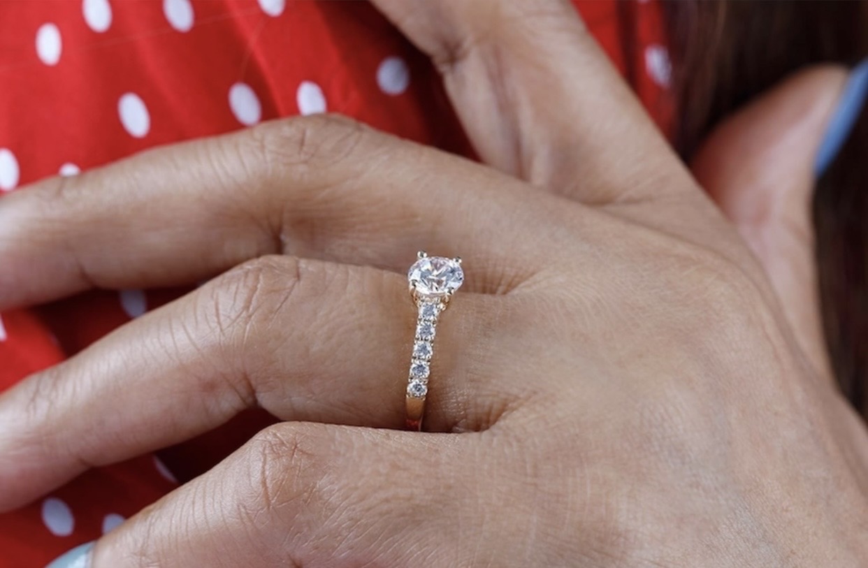 joyas, relojes y accesorios - Anillo de oro 18K con circonia 2