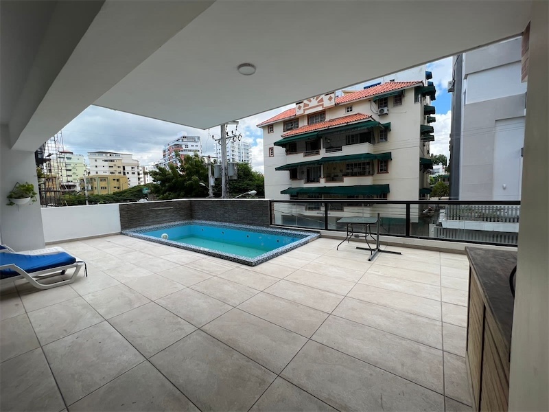 apartamentos - Venta de penthouse en bella vista distrito nacional Santo Domingo  280mts 4