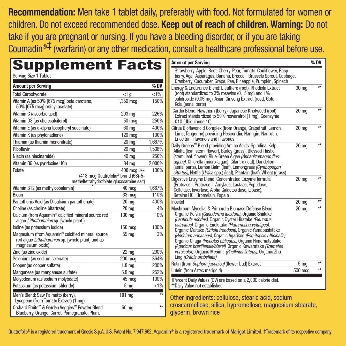 Salud y Equipamiento Médico - Multivitaminico Nature S Way - Uni - Unidad A $3956 1