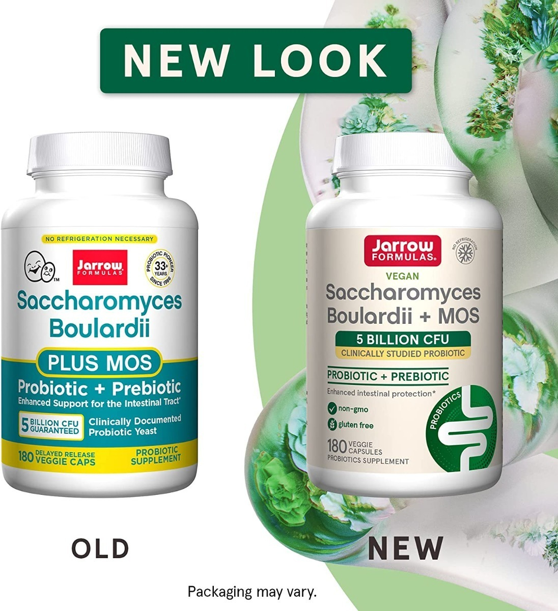Salud y Equipamiento Médico - Saccharomyces 180 Caps Jarrow 2