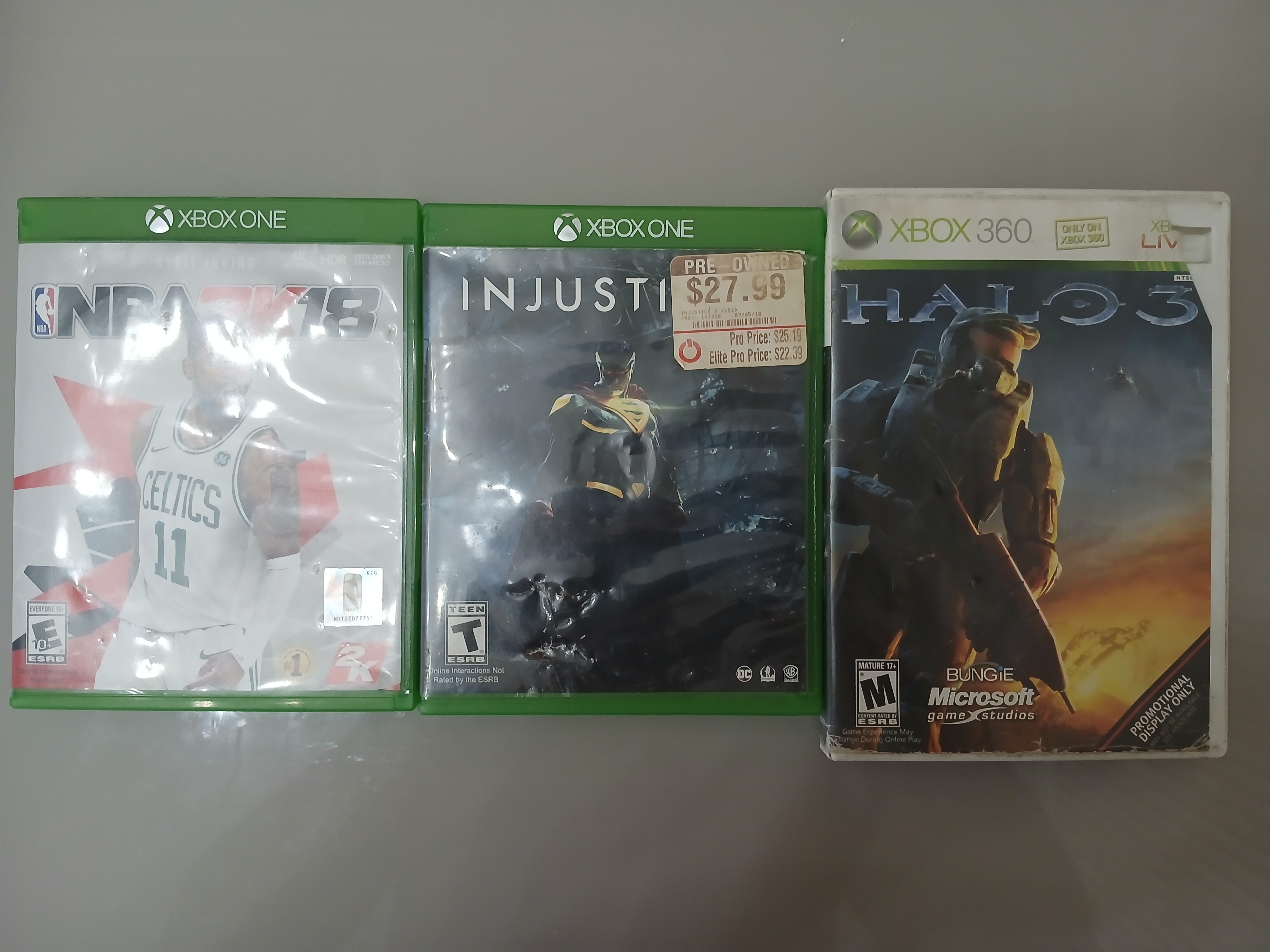 consolas y videojuegos - Xbox one s, con tres juegos