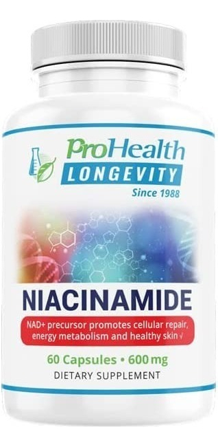 Salud y Equipamiento Médico - Niacinamida 60cp 600mg Prohealt 0