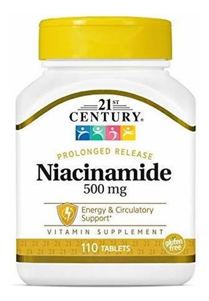 Salud y Equipamiento Médico - Niacinamida 21st Century 500 Mg110 Tabletas Liberacion 0
