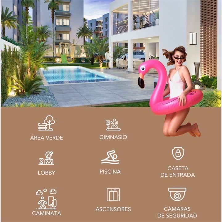 apartamentos - Apartamento en plano de venta en Los llanos de Gurabo 5