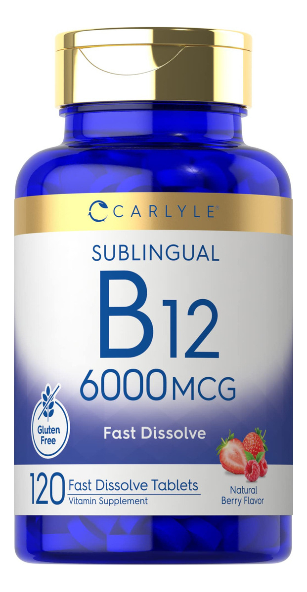 Salud y Equipamiento Médico - Carlyle Vitamina B-12 6000mcg 1