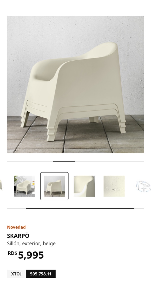 muebles y colchones - Butacas para exterior  3