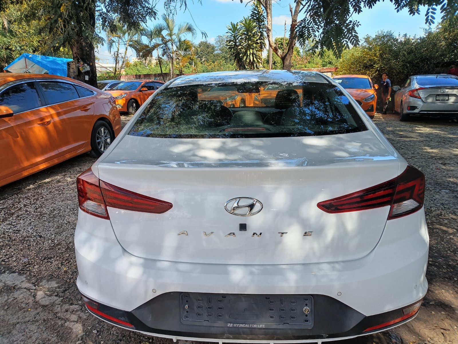 carros - HYUNDAI AVANTE LPI 2019 BLANCO  4