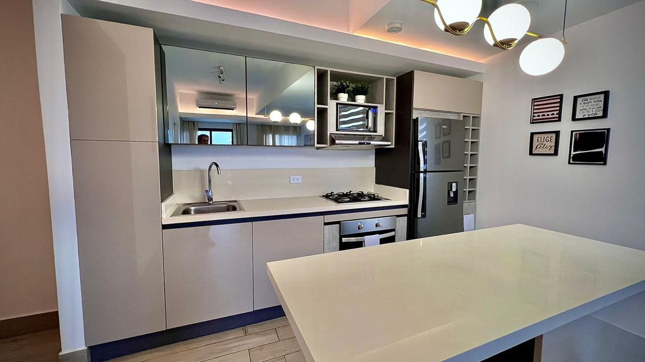 apartamentos - 🇩🇴Alquiler Bella Vista Amueblado 1H🛏️1/2B🛀1P🏎️ BBQ, Piscina, Gym 6