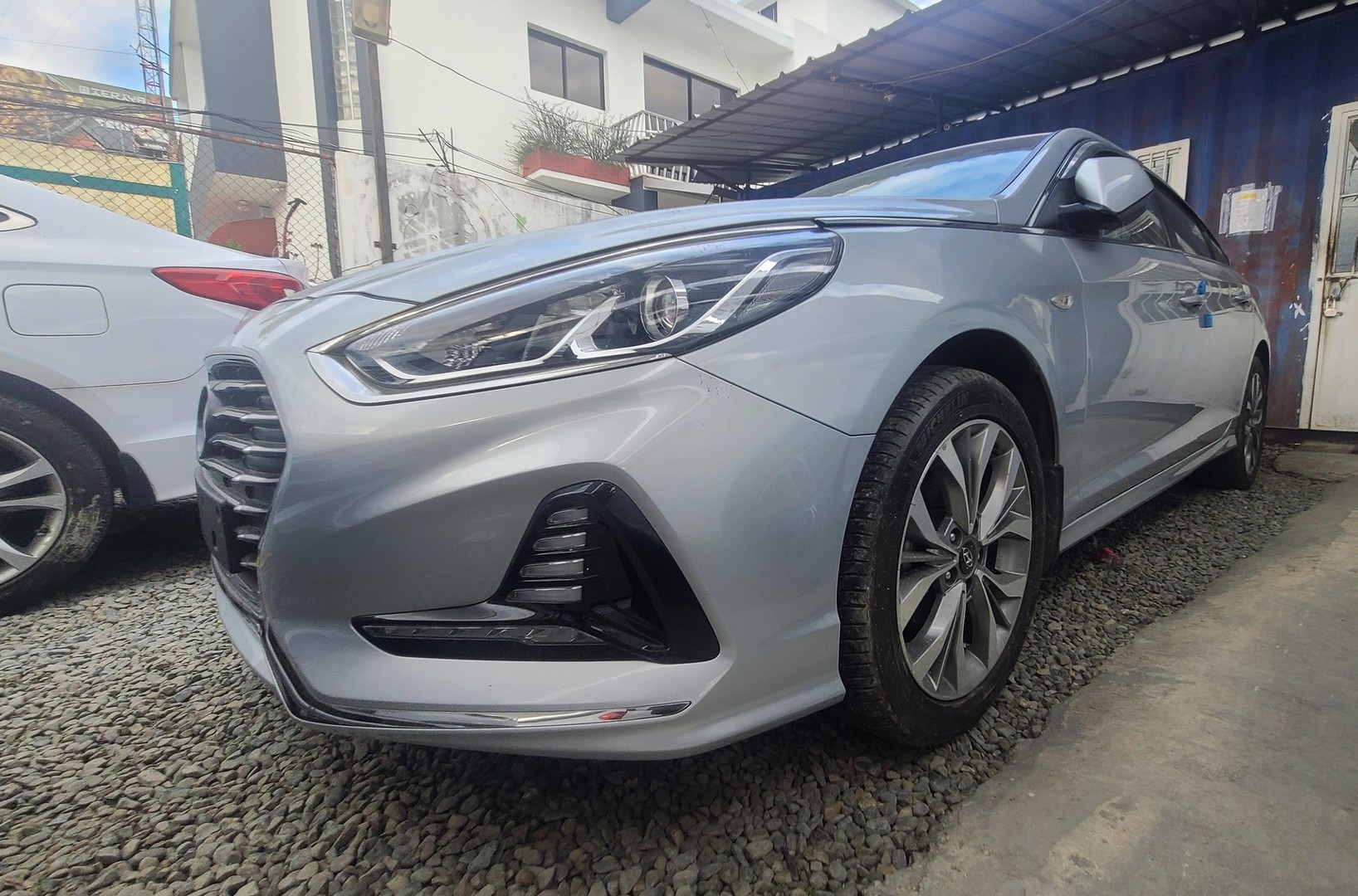 carros - HYUNDAI SONATA NEW RISE 2019 GRIS 0