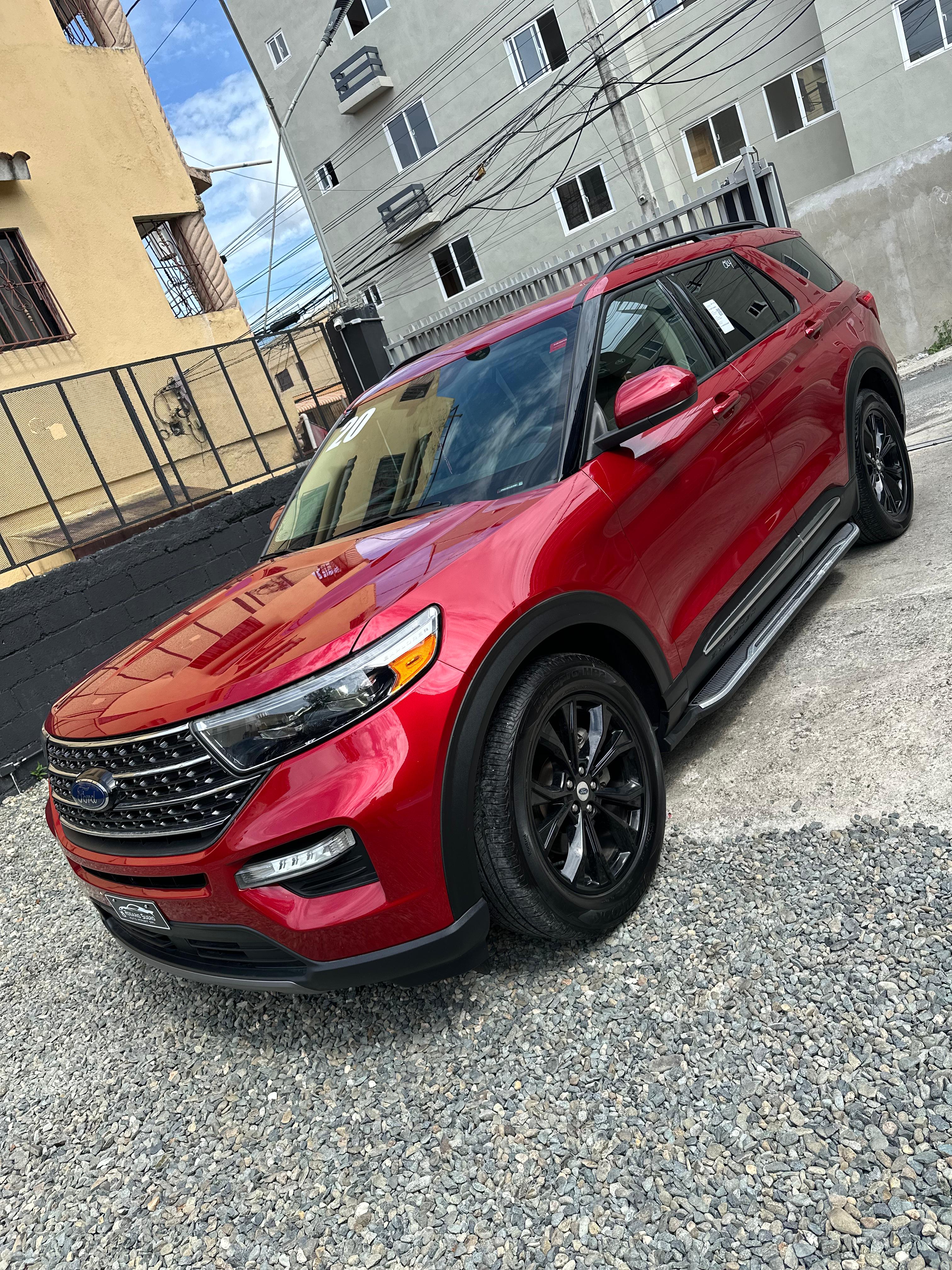 jeepetas y camionetas - Ford Explorer XLT 2020 techo panoramico  2