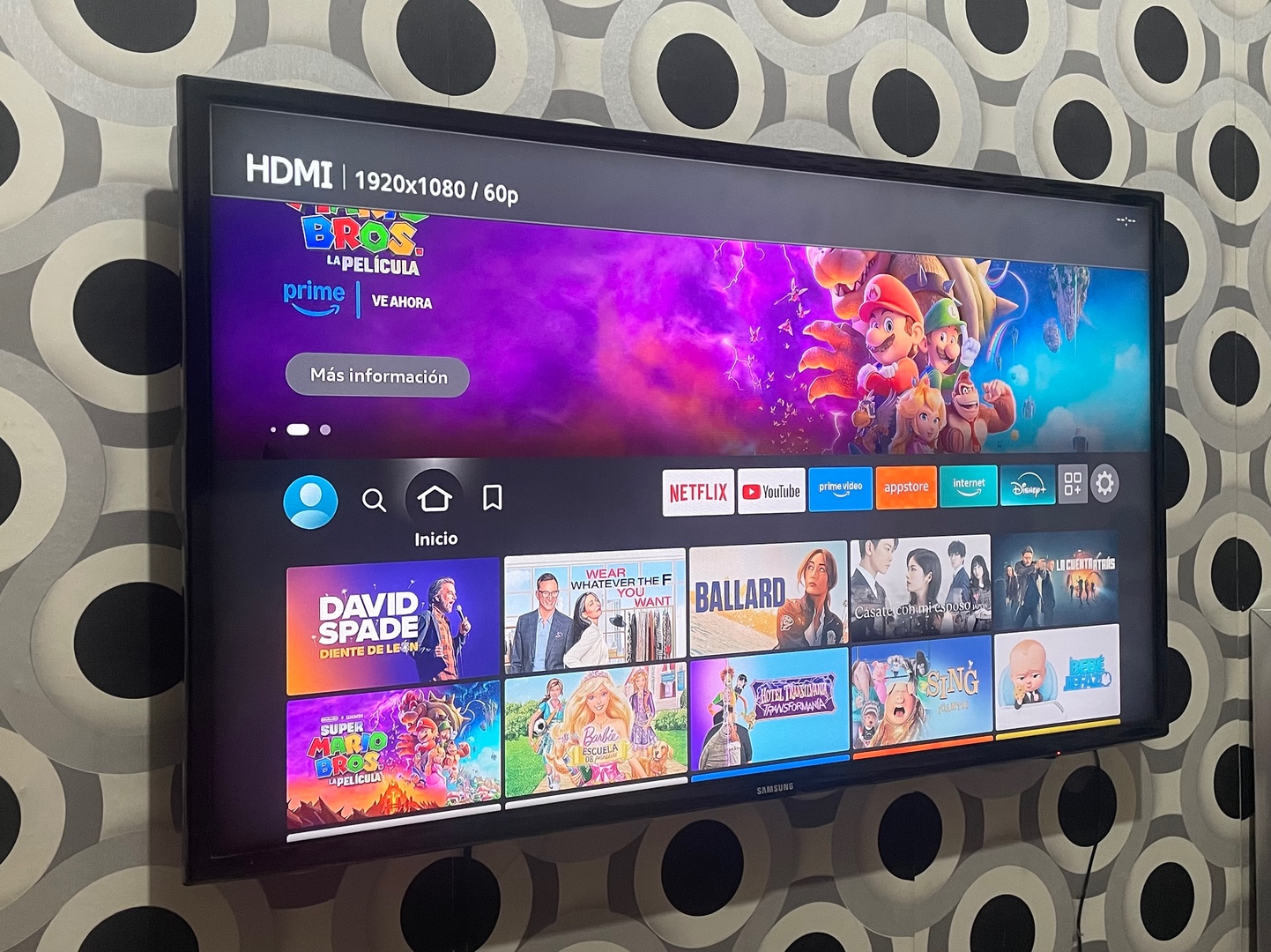 electrodomesticos - S-Mart TV Samsung negociable  0