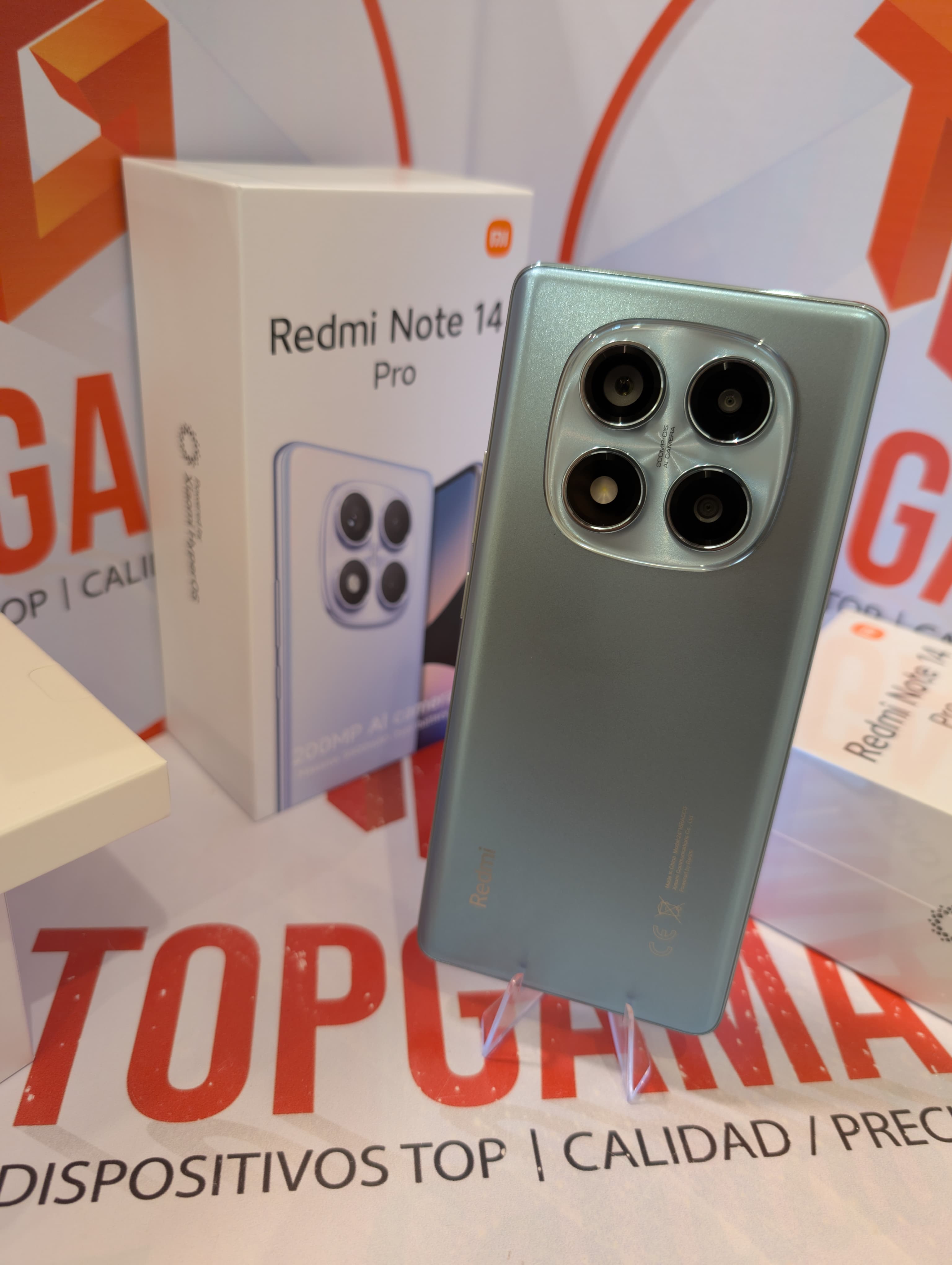 celulares y tabletas - REDMI NOTE 14 PRO 4G, 8GB RAM 256GB ROM 9