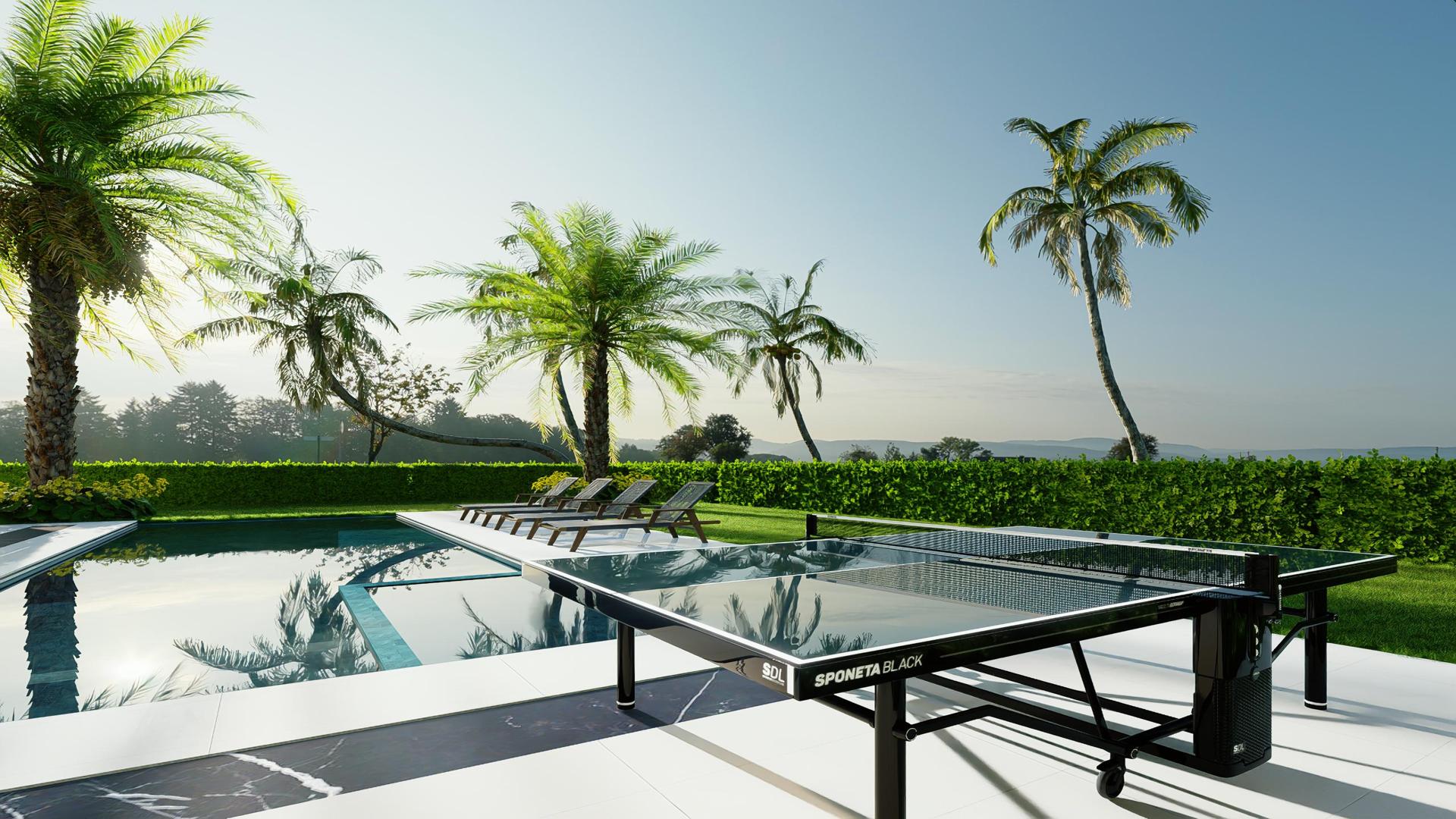 casas vacacionales y villas - Villa en venta en Punta Cana Village | Villa Nácar con piscina y jacuzzi 7