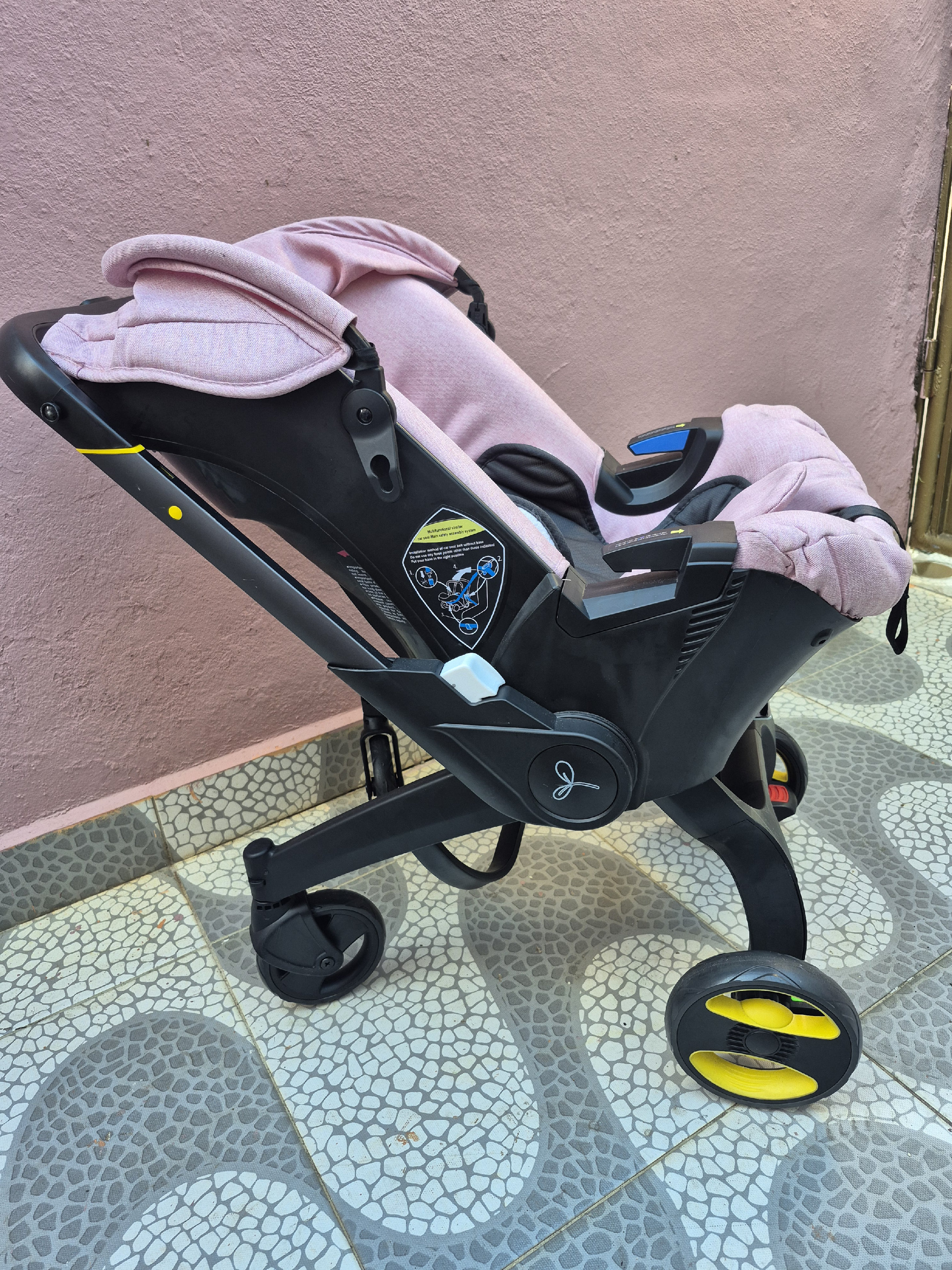 coches y sillas - Carseat Coche Rosado 1