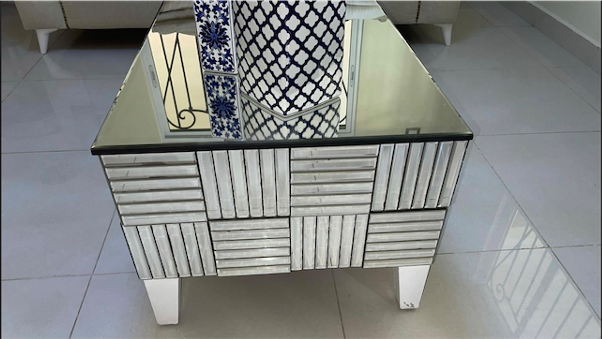muebles y colchones - Vendo mesa de cristal. 5
